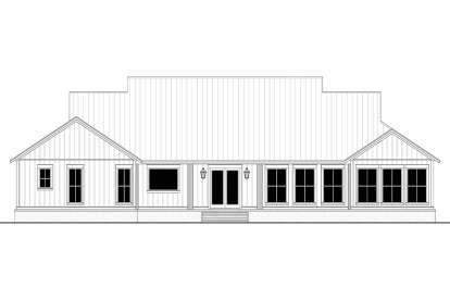 Modern Farmhouse House Plan #041-00310 Elevation Photo