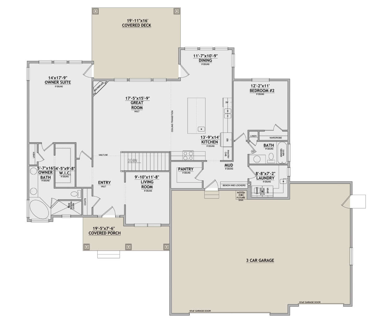 Main Floor  for House Plan #8768-00107