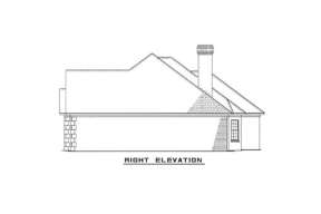 Traditional House Plan #110-00016 Elevation Photo