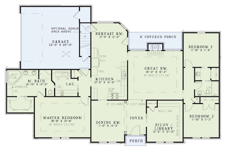 House Plan House Plan #2801 Drawing 1