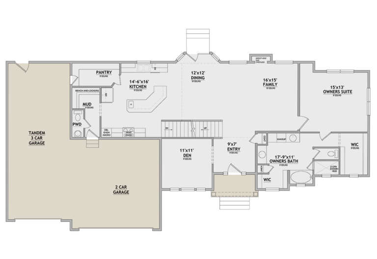 House Plan House Plan #28010 Drawing 1