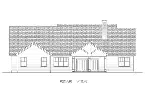 Modern Farmhouse House Plan #6082-00213 Elevation Photo