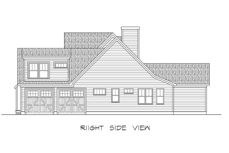 Modern Farmhouse House Plan #6082-00213 Elevation Photo