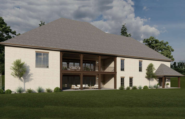 European House Plan #8318-00305 Elevation Photo