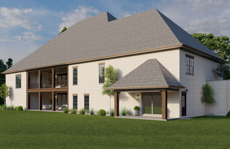 European House Plan #8318-00305 Elevation Photo