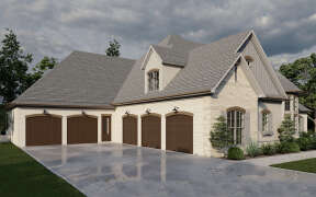 European House Plan #8318-00305 Elevation Photo