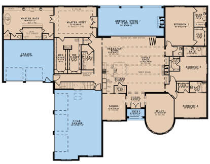 Main Floor  for House Plan #8318-00305