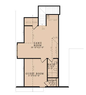 Second Floor for House Plan #8318-00305