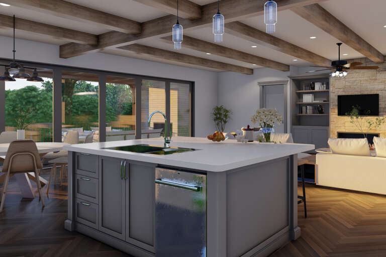 European House Plan #8318-00305 Additional Photo