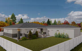 Traditional House Plan #2802-00186 Elevation Photo