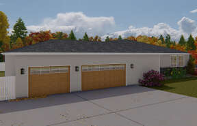 Traditional House Plan #2802-00186 Elevation Photo