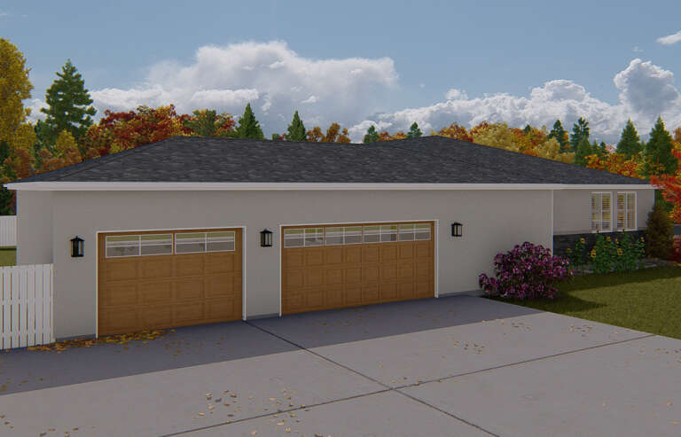 Traditional House Plan #2802-00186 Elevation Photo