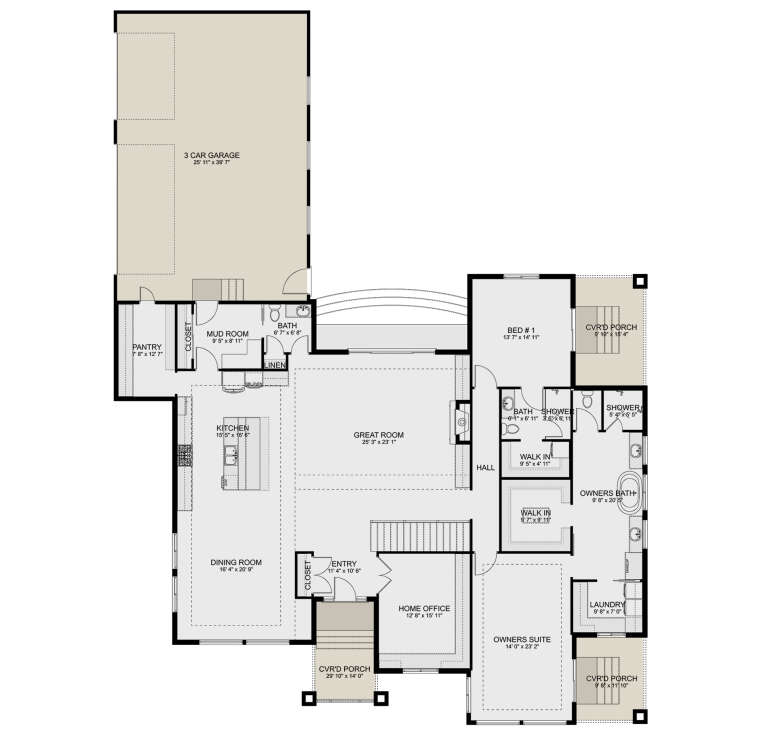 House Plan House Plan #28013 Drawing 1