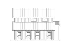 Barn House Plan #035-01033 Elevation Photo