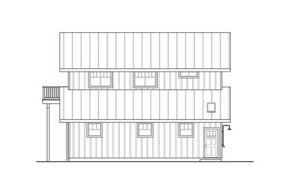 Barn House Plan #035-01033 Elevation Photo