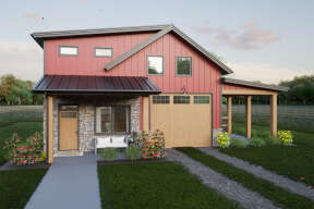 Barn House Plan #7174-00004 Elevation Photo