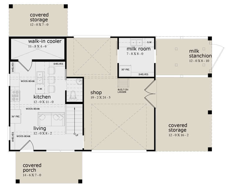 House Plan House Plan #28015 Drawing 1