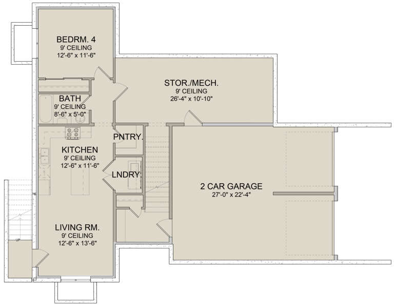 House Plan House Plan #28016 Drawing 4