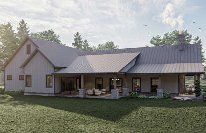 Barn House Plan #963-00695 Elevation Photo