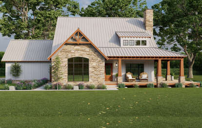 Farmhouse House Plan #8318-00306 Elevation Photo