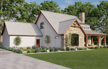 Farmhouse House Plan #8318-00306 Elevation Photo