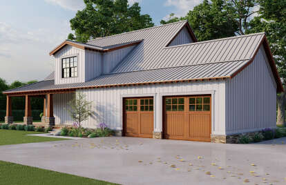 Farmhouse House Plan #8318-00306 Elevation Photo