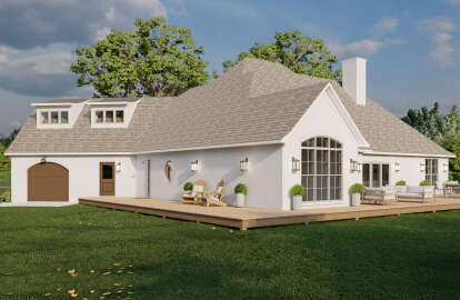 French Country House Plan #8318-00307 Elevation Photo