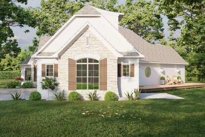 French Country House Plan #8318-00307 Elevation Photo