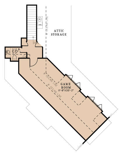 Second Floor for House Plan #8318-00307