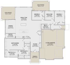 Main Floor  for House Plan #6422-00006