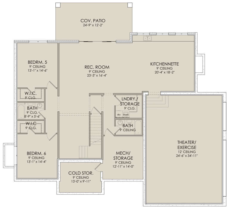 House Plan House Plan #28024 Drawing 3