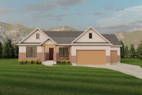 Traditional House Plan #6422-00008 Elevation Photo