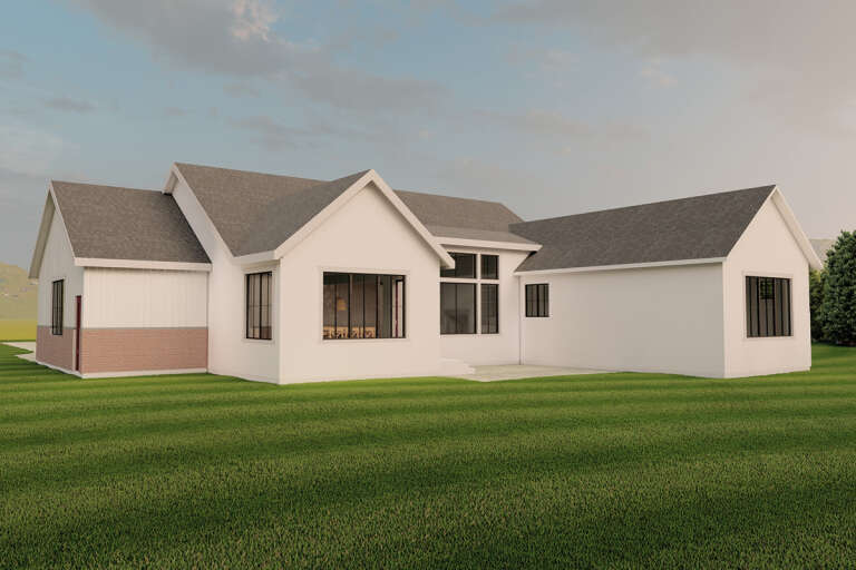 Traditional House Plan #6422-00008 Elevation Photo