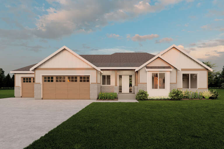 House Plan House Plan #28026 Front Elevation 