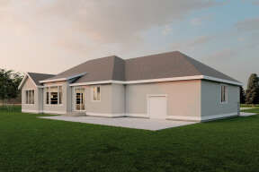 Modern Farmhouse House Plan #6422-00009 Elevation Photo