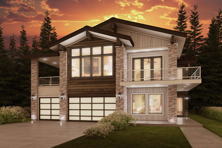 House Plan House Plan #28027 Front Elevation 