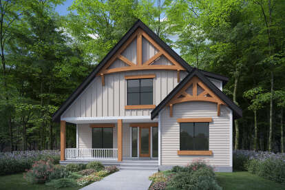 House Plan House Plan #28028 Front Elevation 