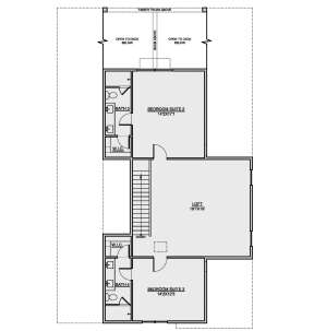 Second Floor for House Plan #7306-00039