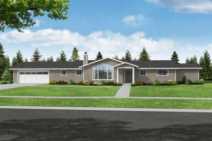 House Plan House Plan #28029 Front Elevation 