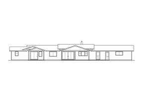 Ranch House Plan #035-01034 Elevation Photo