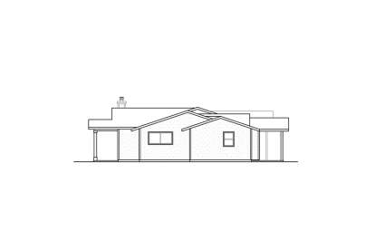 Ranch House Plan #035-01034 Elevation Photo