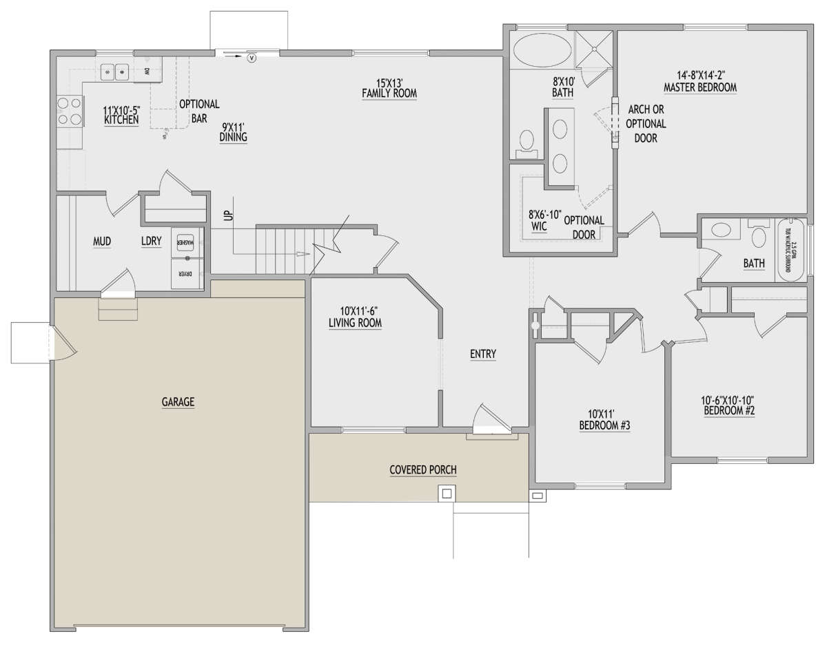 Main Floor  for House Plan #8768-00112