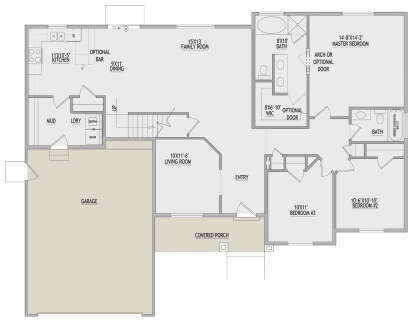 House Plan House Plan #28034 Drawing 1