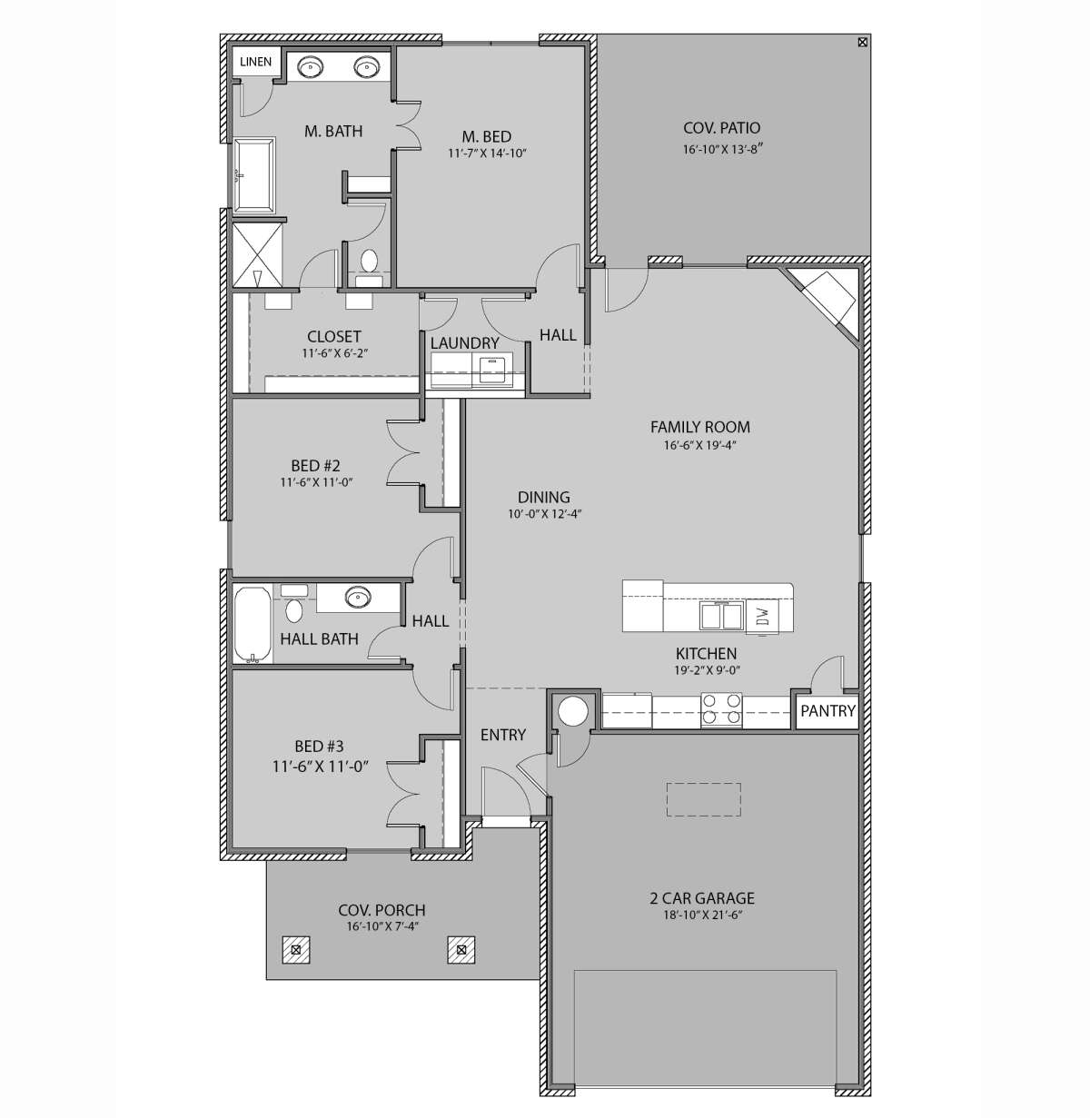 Main Floor for House Plan #677-00008