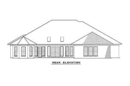 European House Plan #110-00019 Elevation Photo