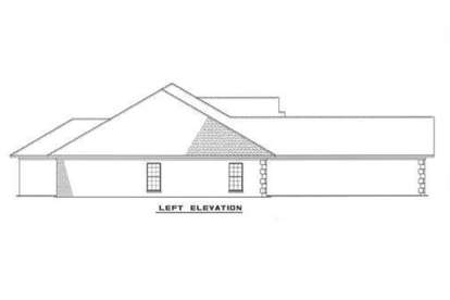 European House Plan #110-00019 Elevation Photo