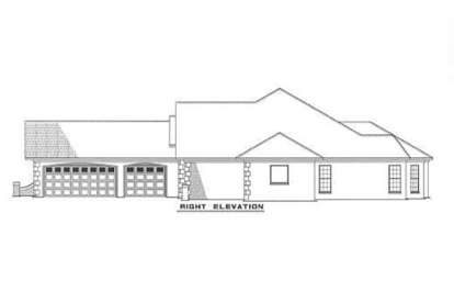 European House Plan #110-00019 Elevation Photo