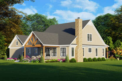 Farmhouse House Plan #940-00664 Elevation Photo
