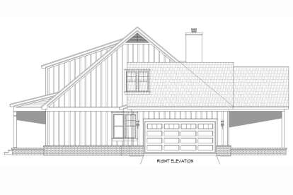 Farmhouse House Plan #940-00664 Elevation Photo