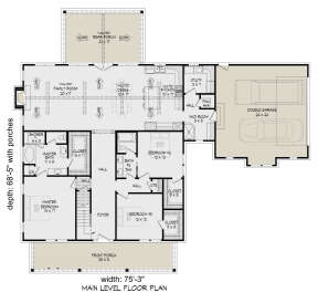 Main Floor for House Plan #940-00664
